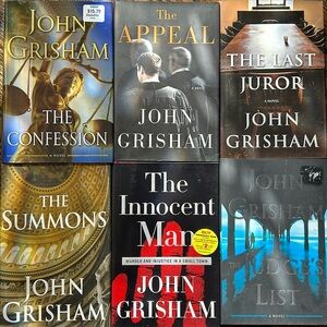 John Grisham Book Bundle of 6